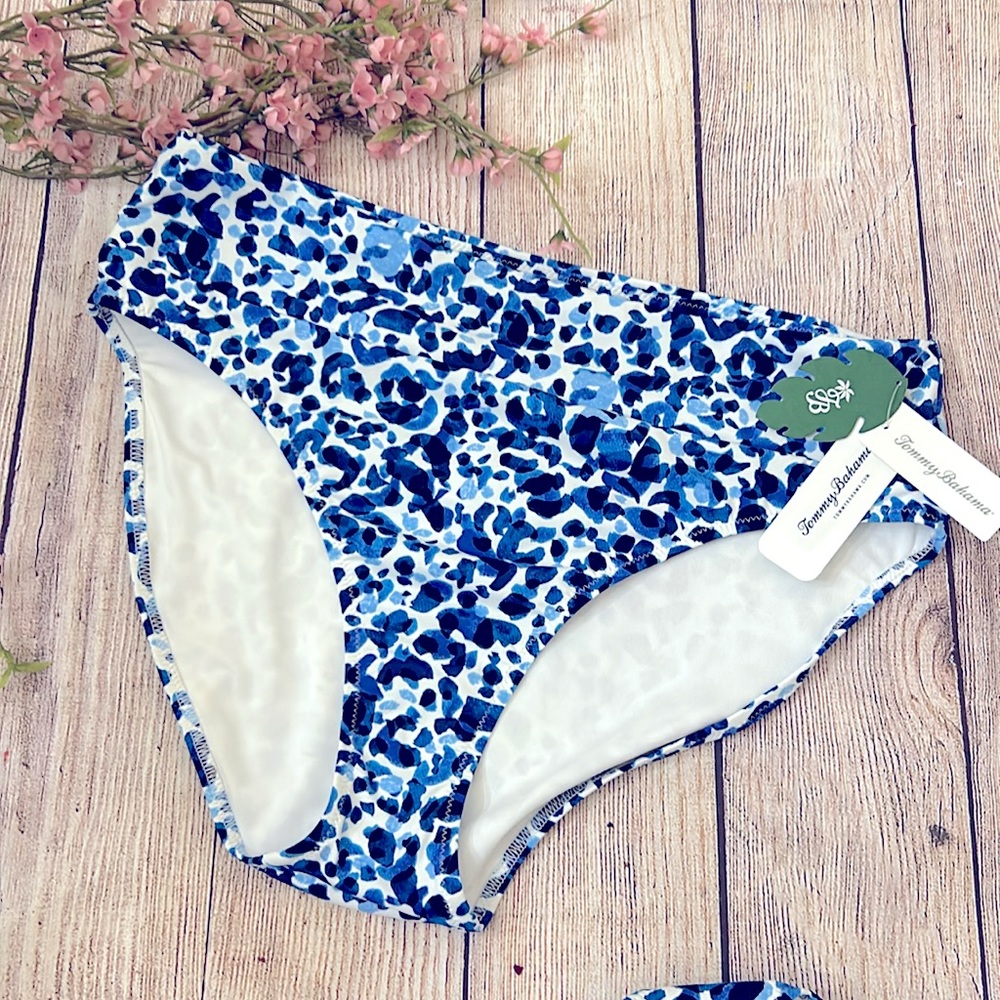 NWT Tommy Bahama Palm Modern Leopard Bikini Bottom - Picture 4 of 6